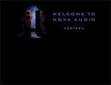 Tablet Screenshot of novaaudio.com